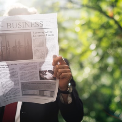 Business leader engaged in strategies for business, digital, and AI transformation consulting